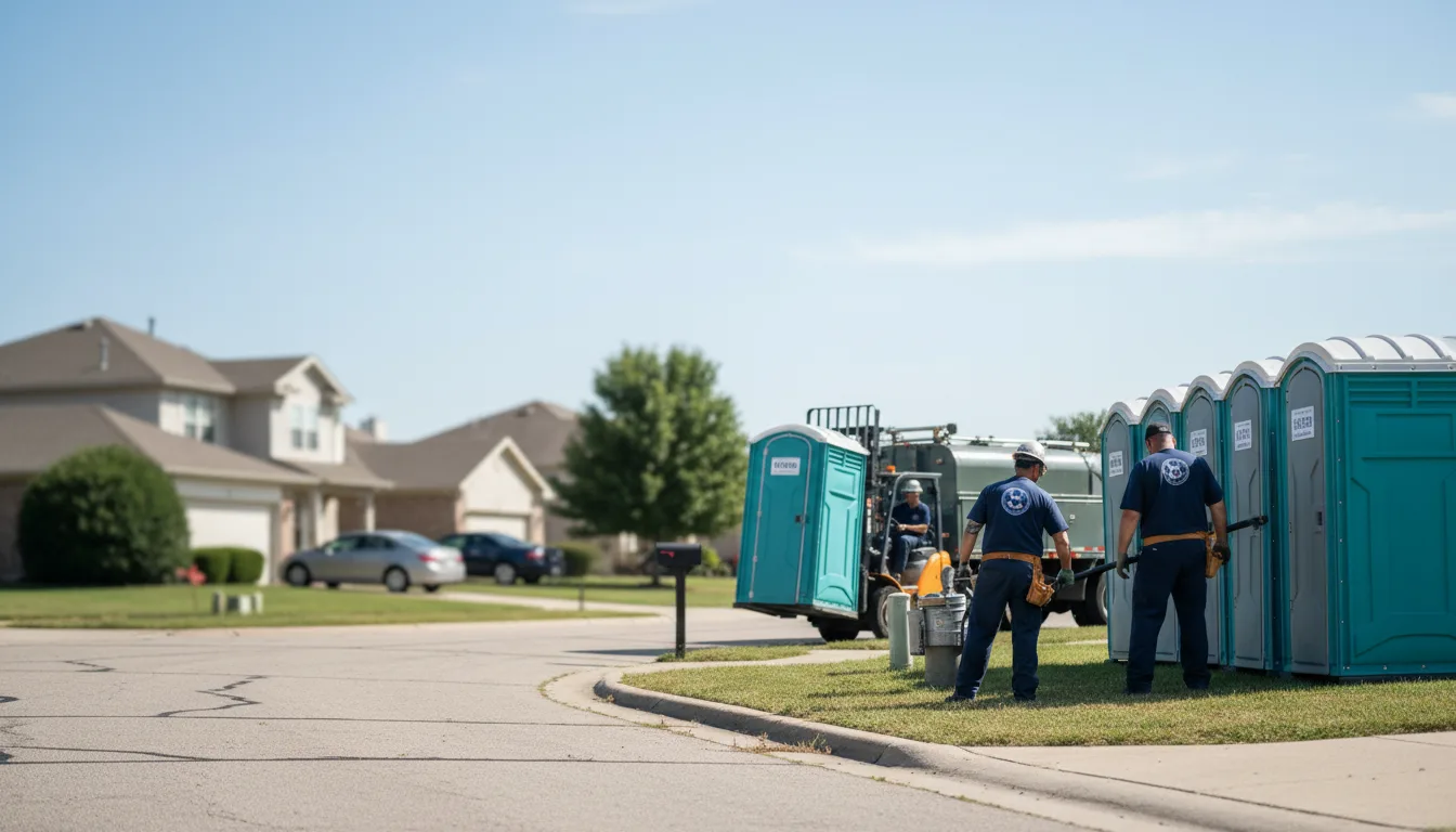 Porta Potty Rental in Fallston, MD near me